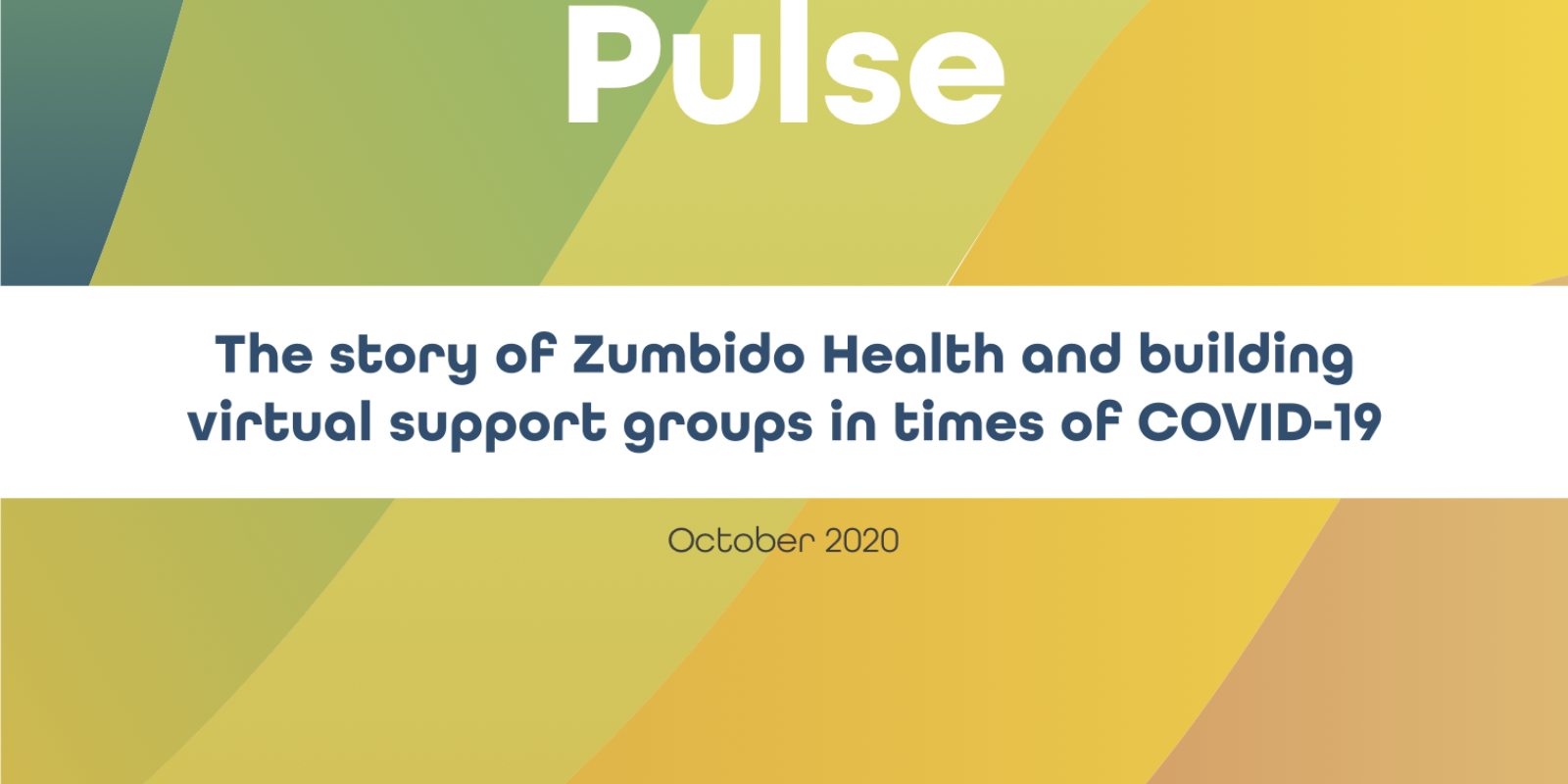 Zumbido Pulse: Building virtual support groups during Covid-19
